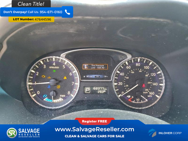 Used 2014 INFINITI QX60 FWD Hybrid w/ HEV Deluxe Touring Package image 3