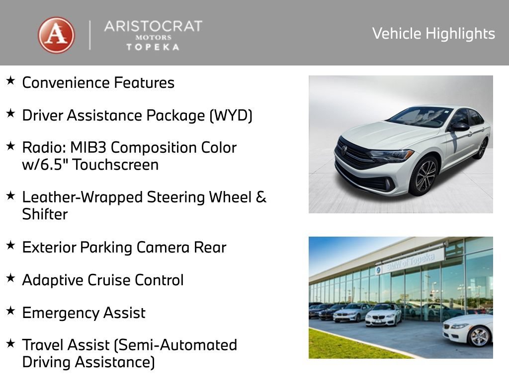 Used 2023 Volkswagen Jetta Sport FWD image 2
