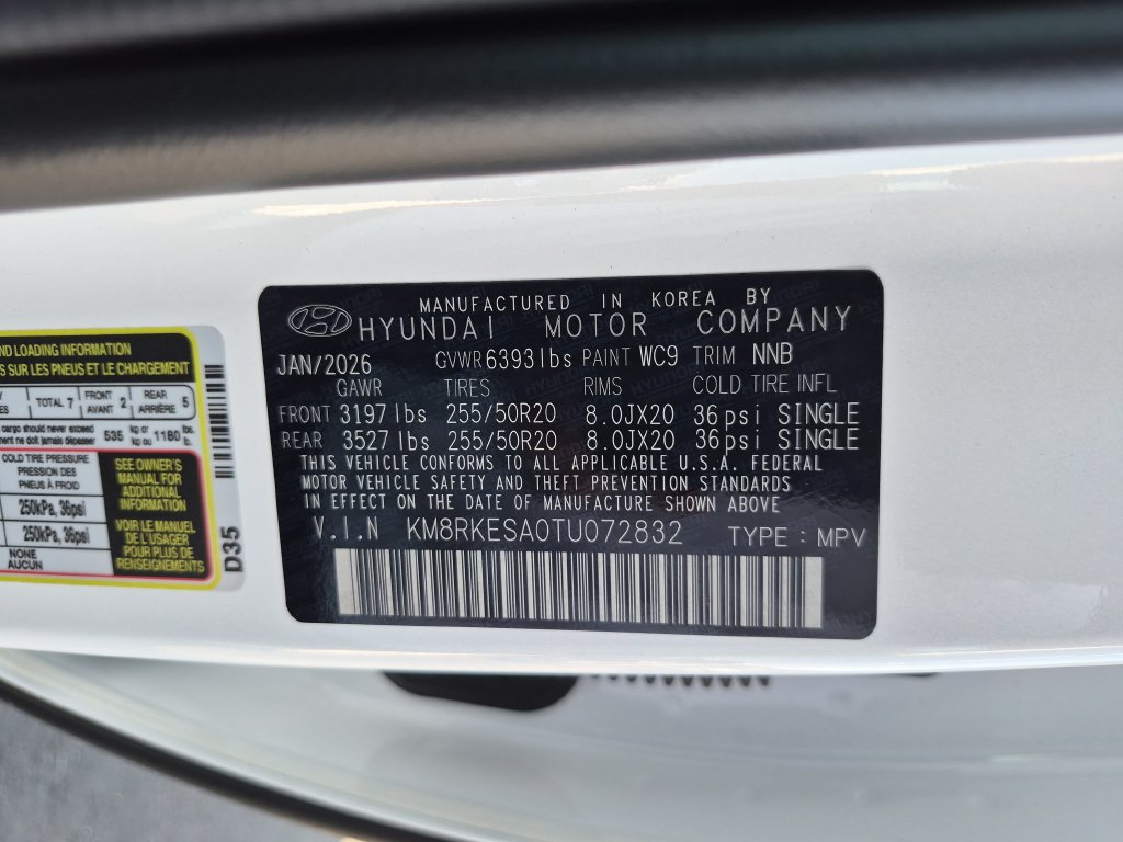 New 2026 Hyundai Palisade Limited AWD/4WD image 36