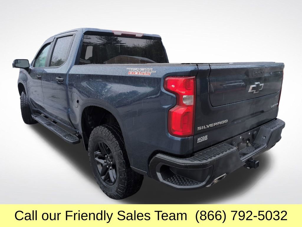 Used 2021 Chevrolet Silverado 1500 Custom Trail Boss w/ Safety Confidence Package AWD/4WD image 3