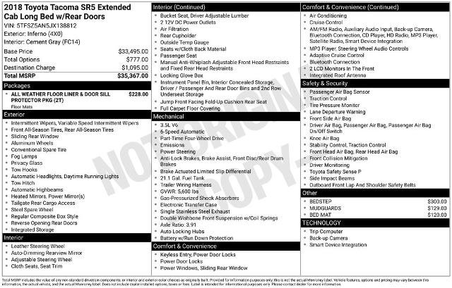 Used 2018 Toyota Tacoma SR5 image 4