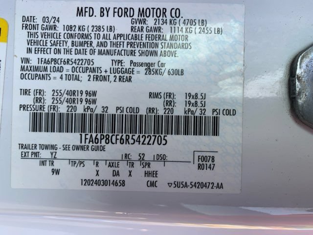 Used 2024 Ford Mustang GT Premium RWD image 35