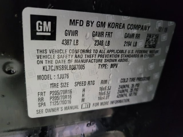 Used 2020 Chevrolet Trax LS w/ Tint and Cruise Package image 34