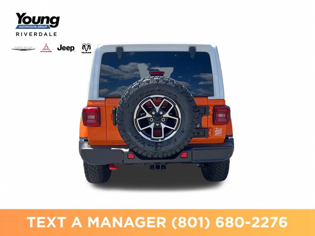 New 2026 Jeep Wrangler Unlimited Rubicon w/ Whitecap Package AWD/4WD image 4