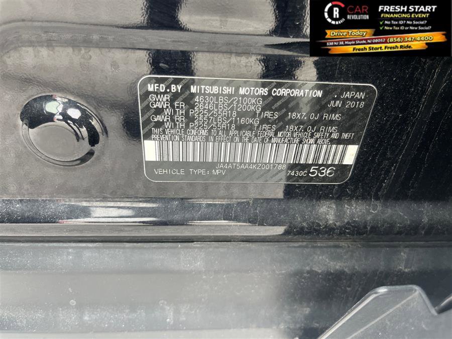 Used 2019 Mitsubishi Eclipse Cross SE image 8