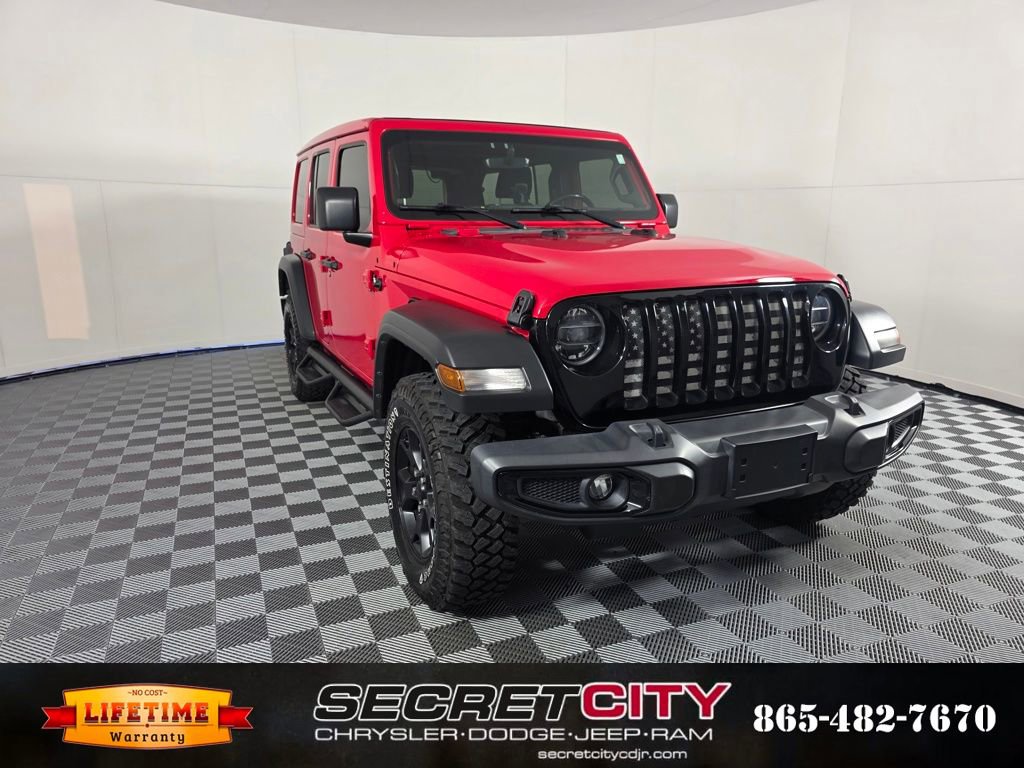Used 2021 Jeep Wrangler Unlimited Sport image 1