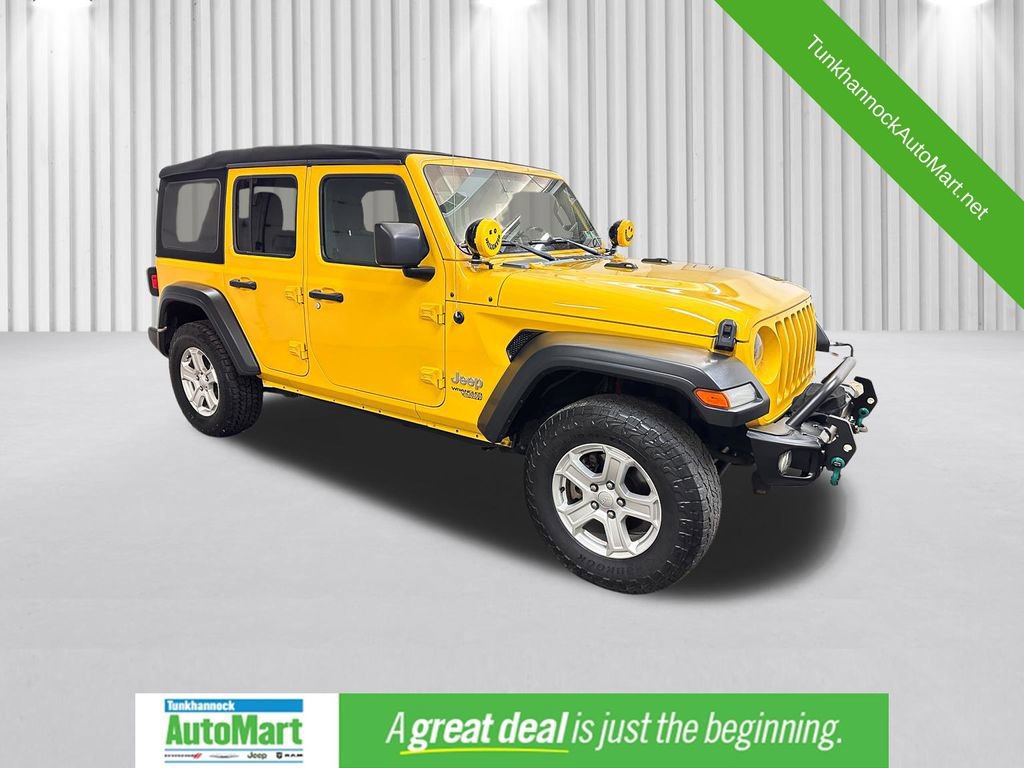 Used 2019 Jeep Wrangler Unlimited Sport S AWD/4WD image 1