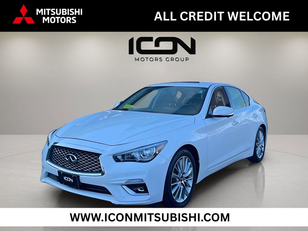 Used 2021 INFINITI Q50 Luxe image 1