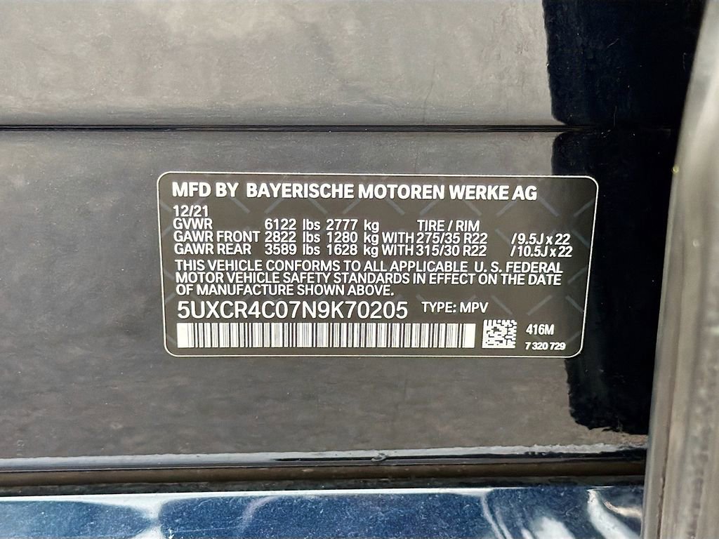 Used 2022 BMW X5 sDrive40i w/ M Sport Package RWD image 42