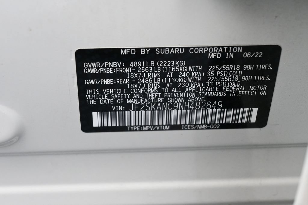 Used 2022 Subaru Forester Limited AWD/4WD image 17