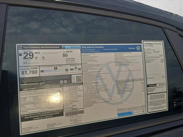 New 2026 Volkswagen Jetta GLI Autobahn image 18