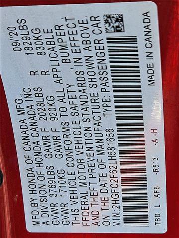 Used 2020 Honda Civic LX image 23