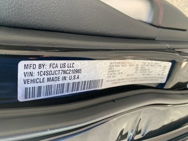 Used 2022 Dodge Durango R/T w/ Blacktop Package AWD/4WD image 24