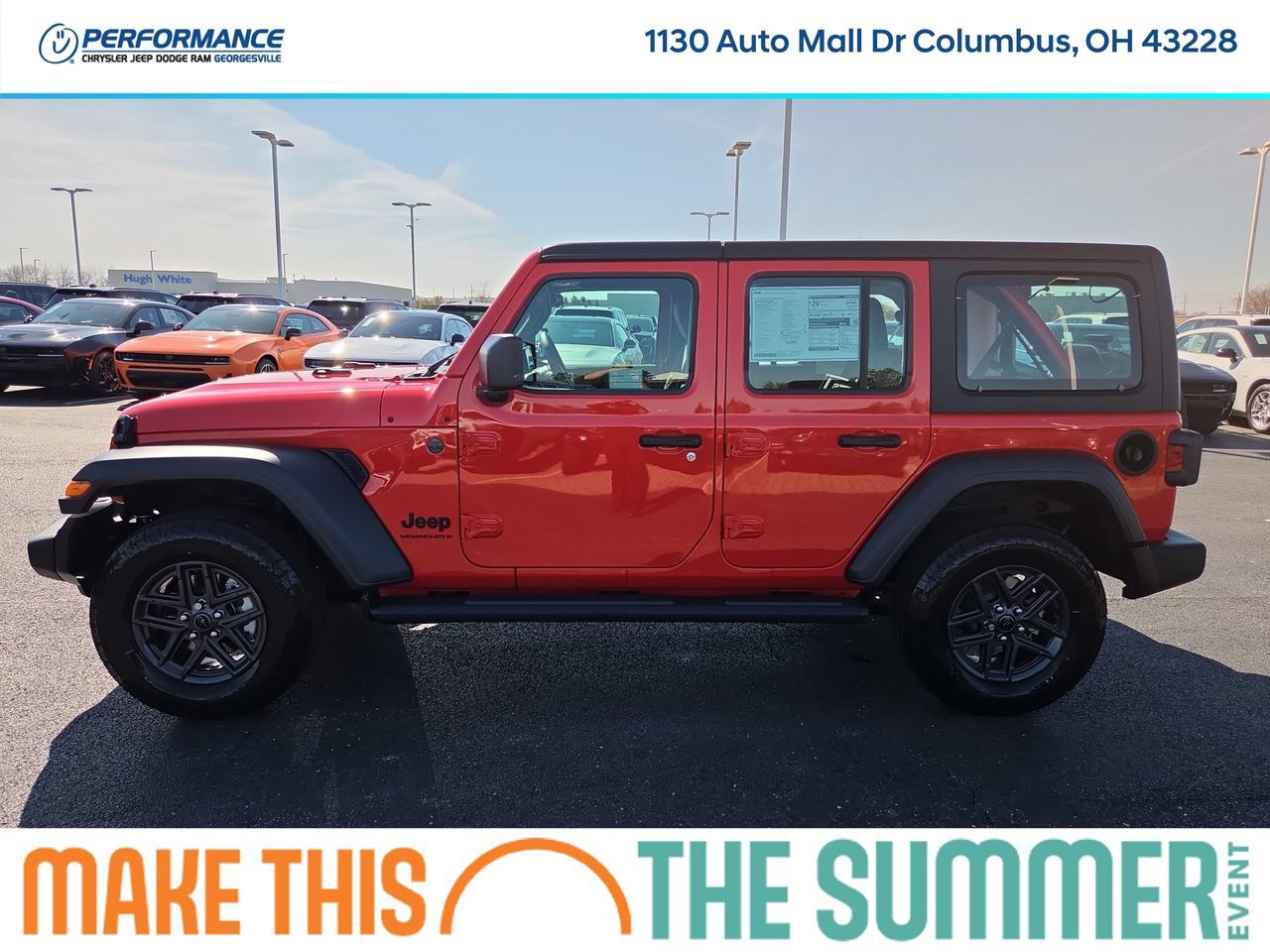 New 2026 Jeep Wrangler Unlimited Sport AWD/4WD image 4