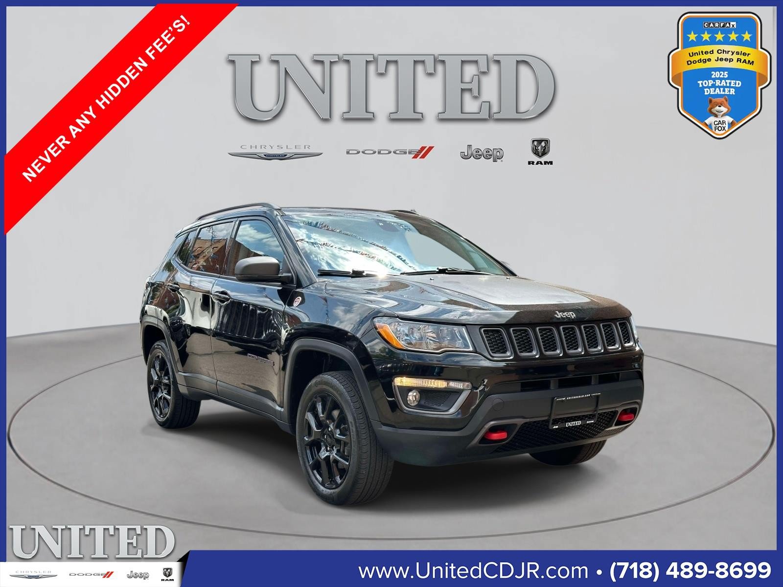 Used 2018 Jeep Compass Trailhawk w/ Leather Interior Group AWD/4WD video 1