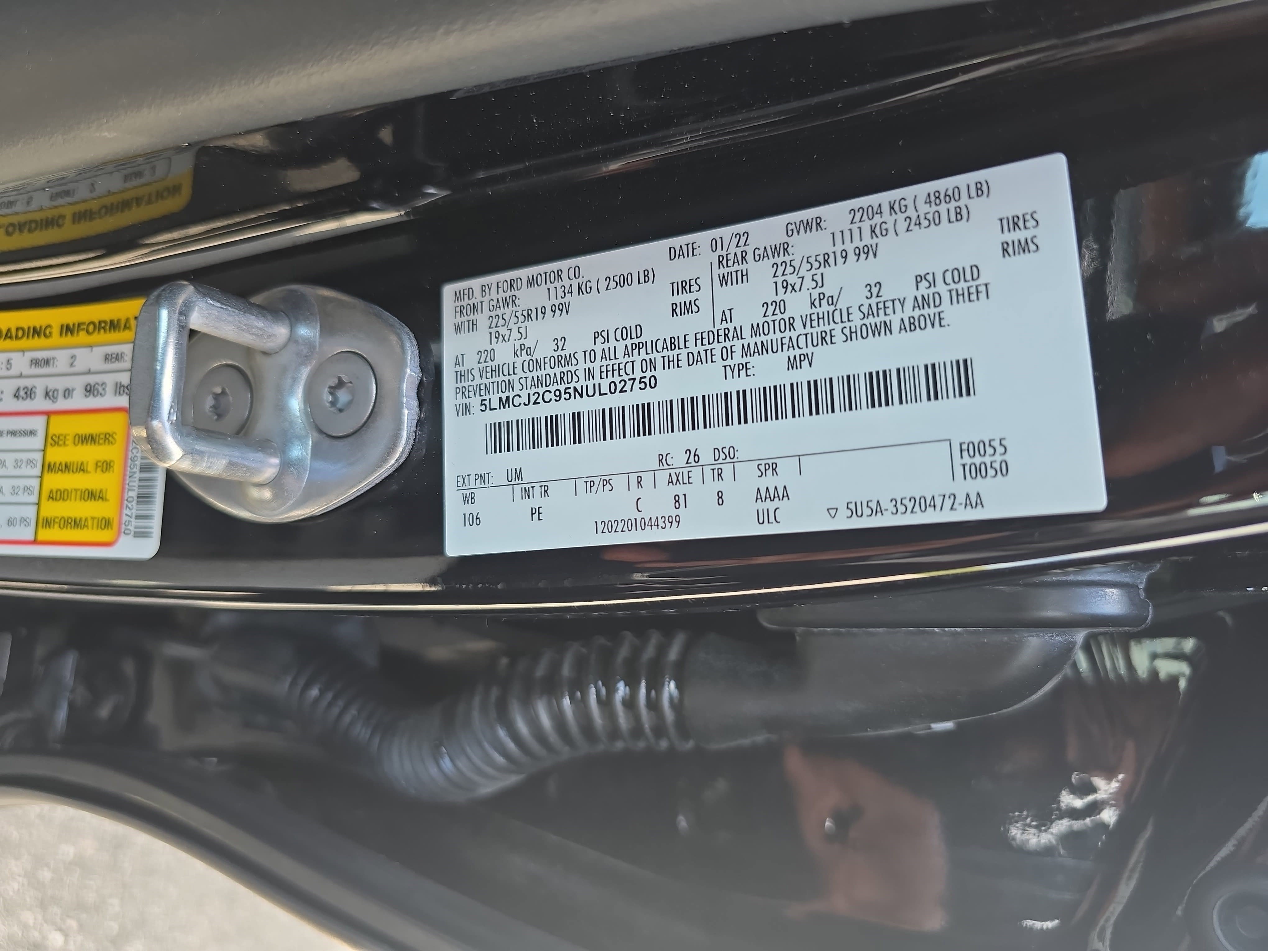 Used 2022 Lincoln Corsair Reserve w/ Equipment Group 201A image 35