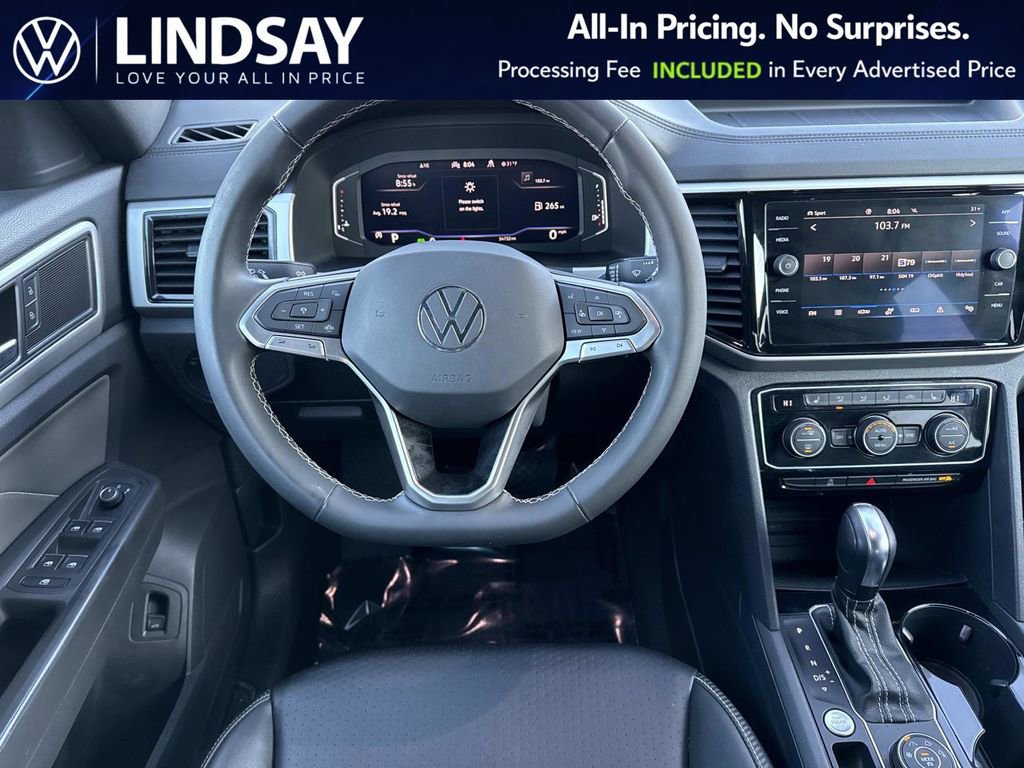 Used 2022 Volkswagen Atlas Cross Sport SE w/ Black Wheel Package image 13