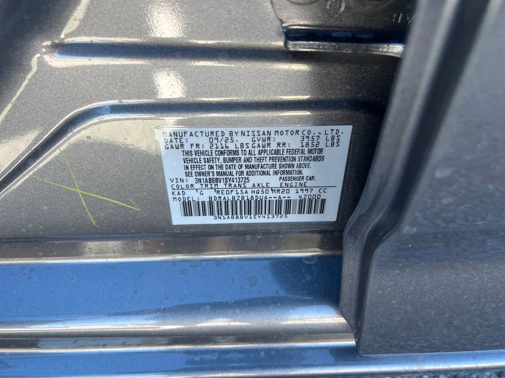 New 2025 Nissan Sentra S image 29