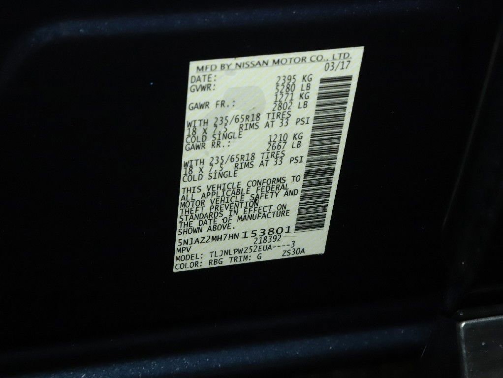 Used 2017 Nissan Murano S image 21