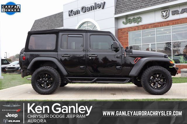 Used 2022 Jeep Wrangler Unlimited Sport image 1