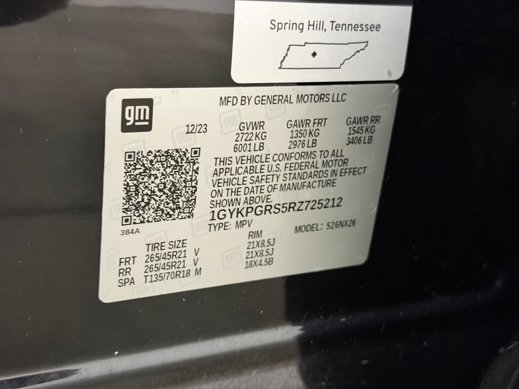 Certified 2024 Cadillac XT6 Sport w/ LPO, Floor Liner Package AWD/4WD image 34
