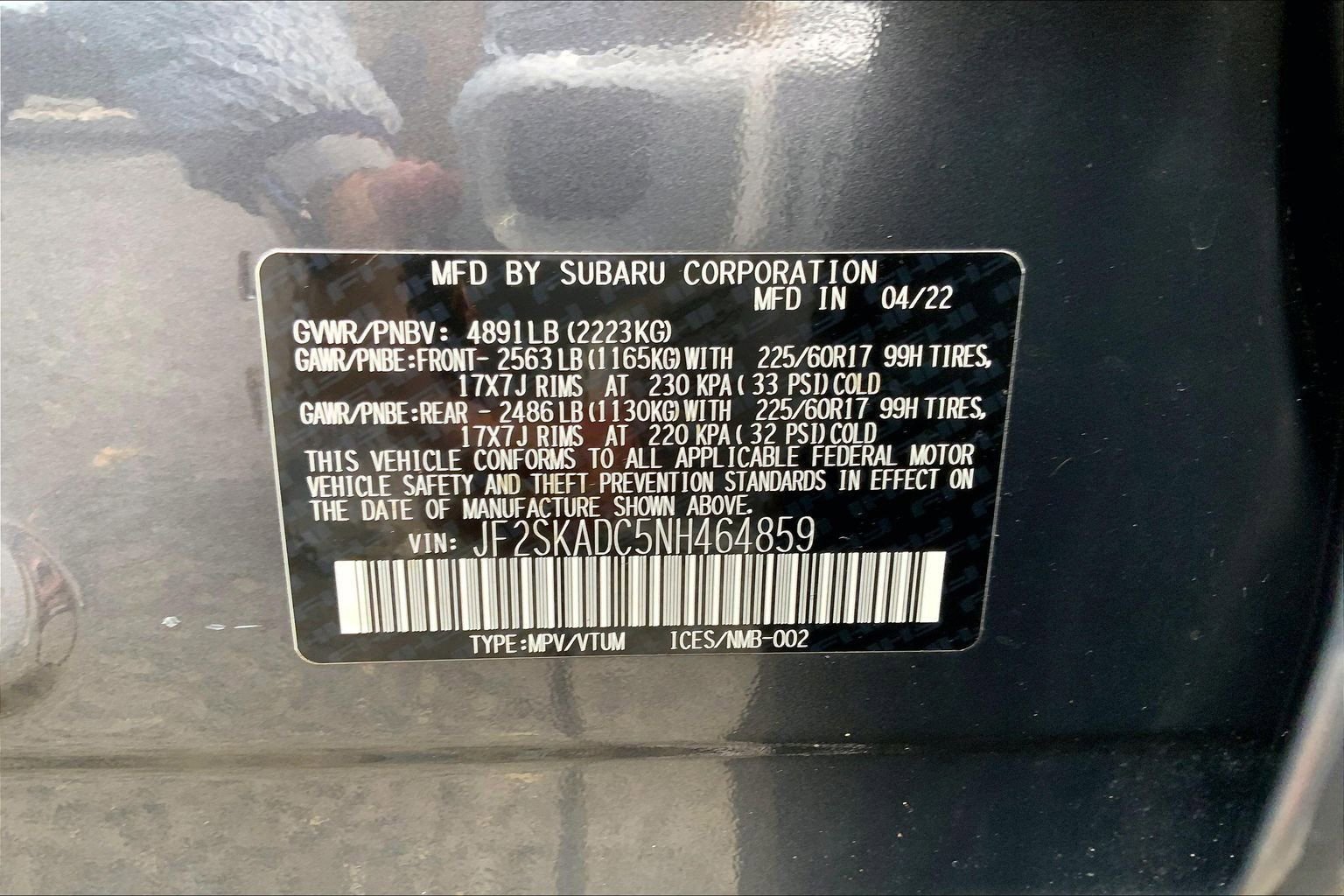 Certified 2022 Subaru Forester Premium image 29