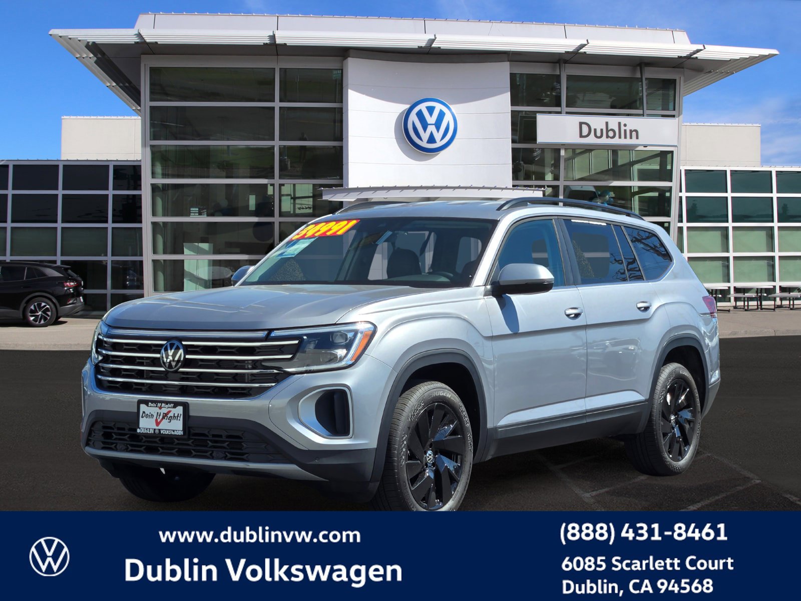 Used 2024 Volkswagen Atlas SE AWD/4WD image 8