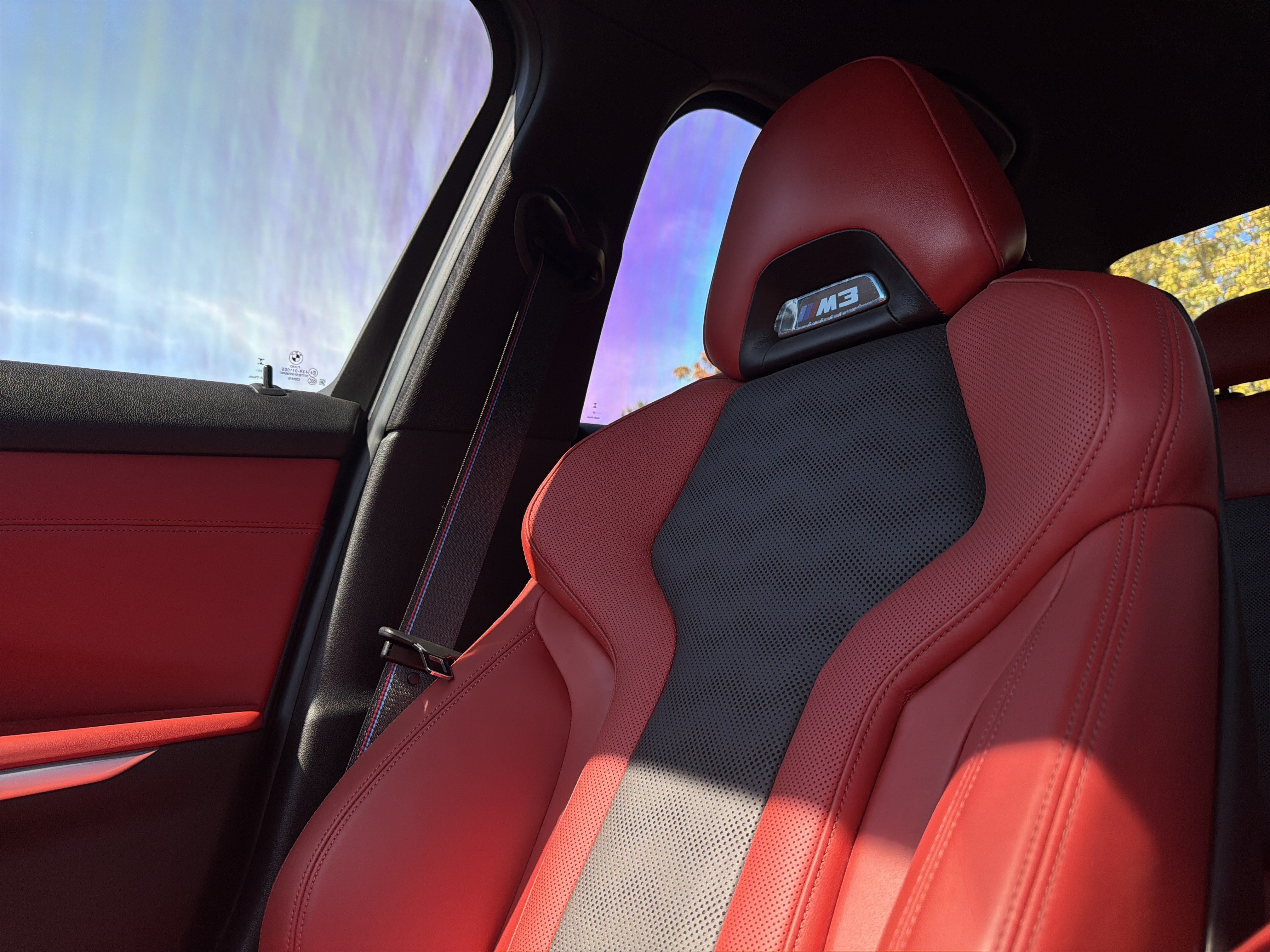 Used 2024 BMW M3 w/ M Carbon Exterior Package RWD image 46