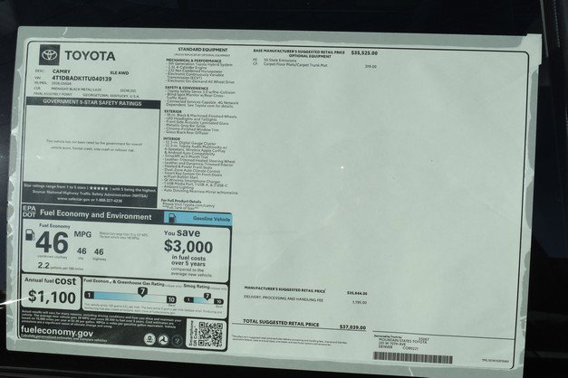 New 2026 Toyota Camry XLE image 14