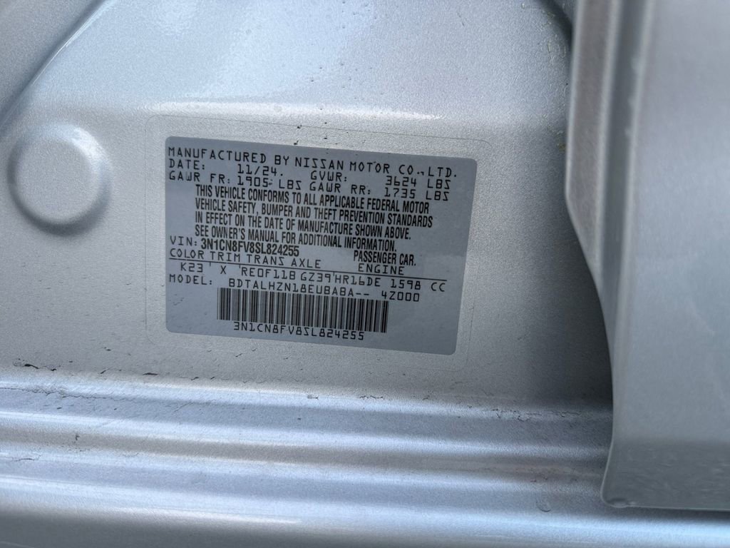 Certified 2025 Nissan Versa SR w/ Trunk Package image 40