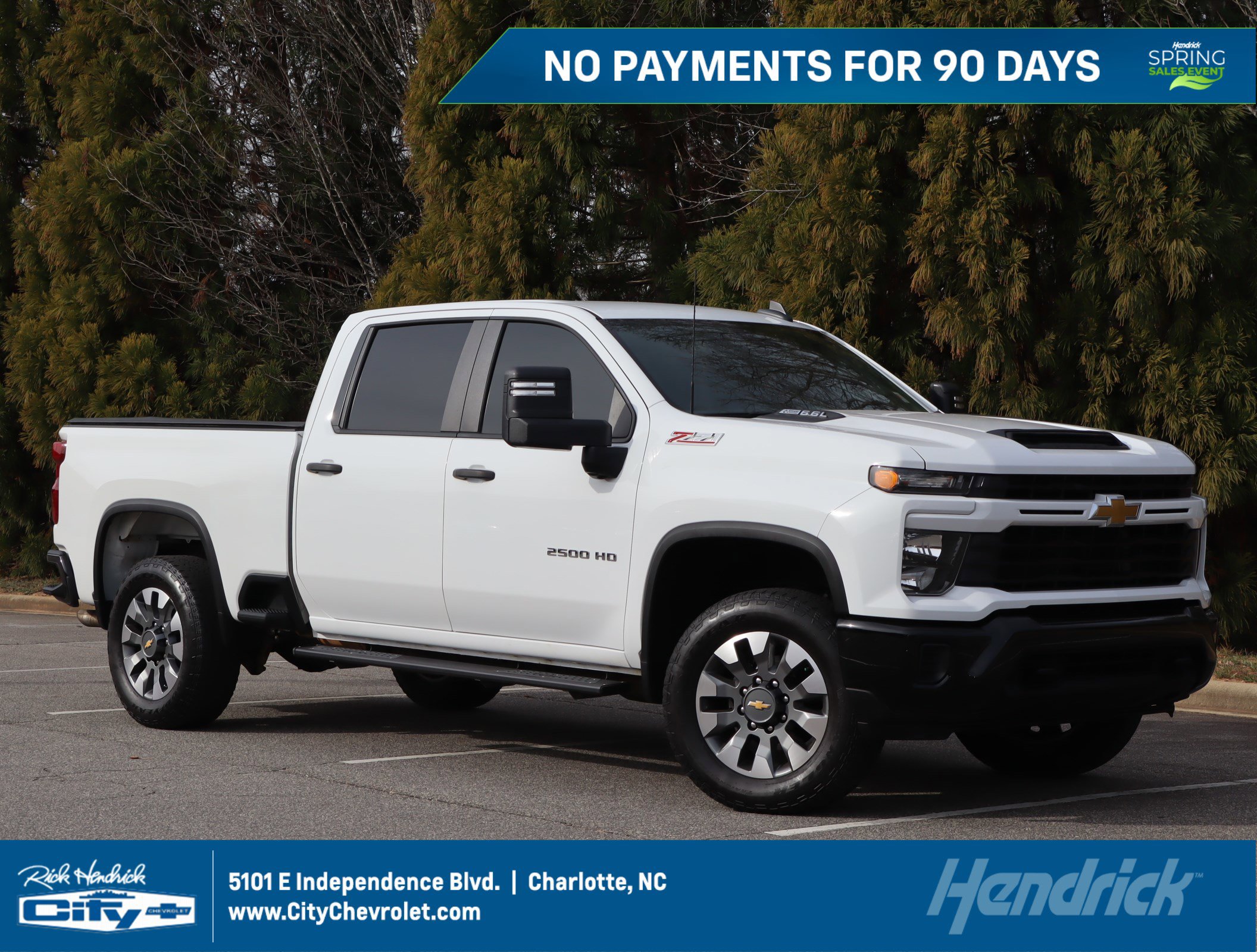 Certified 2024 Chevrolet Silverado 2500 Custom w/ Custom Convenience Package image 1