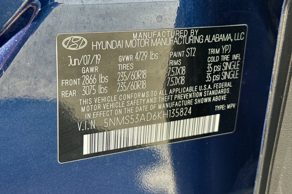Used 2019 Hyundai Santa Fe Limited FWD image 26