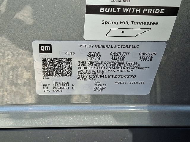 New 2026 Cadillac Vistiq Sport w/ LPO, Floor Liner Package image 15