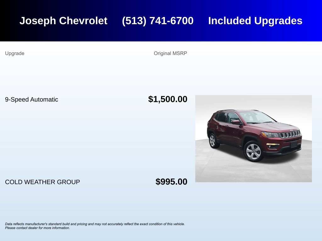 Used 2020 Jeep Compass Latitude w/ Cold Weather Group AWD/4WD image 5