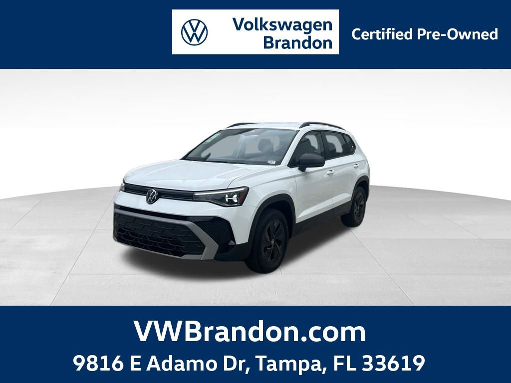 Certified 2025 Volkswagen Taos S