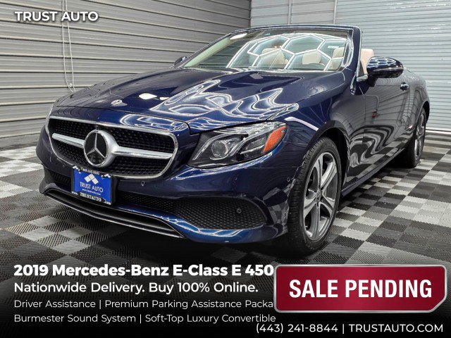 Used 2019 Mercedes-Benz E 450 4MATIC Cabriolet