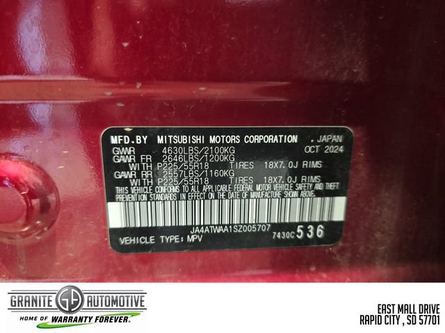 Used 2025 Mitsubishi Eclipse Cross SE AWD/4WD image 30