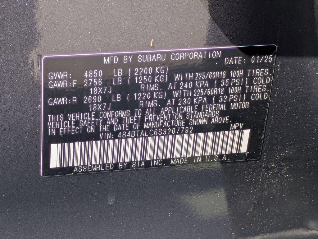 Used 2025 Subaru Outback Onyx Edition AWD/4WD image 33