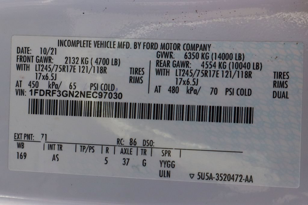 Used 2022 Ford F350 XL w/ Power Equipment Group RWD image 59