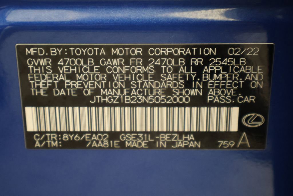 Used 2022 Lexus IS 350 F Sport RWD image 17