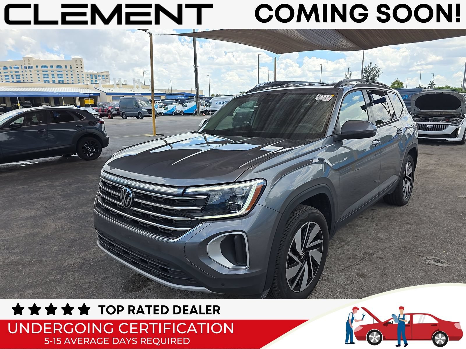 Used 2025 Volkswagen Atlas SE FWD video 1