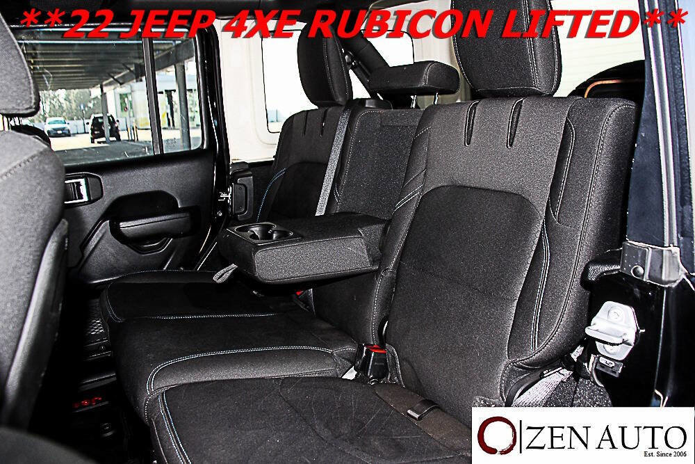 Used 2022 Jeep Wrangler Unlimited Rubicon 4xe w/ Cold Weather Group image 37