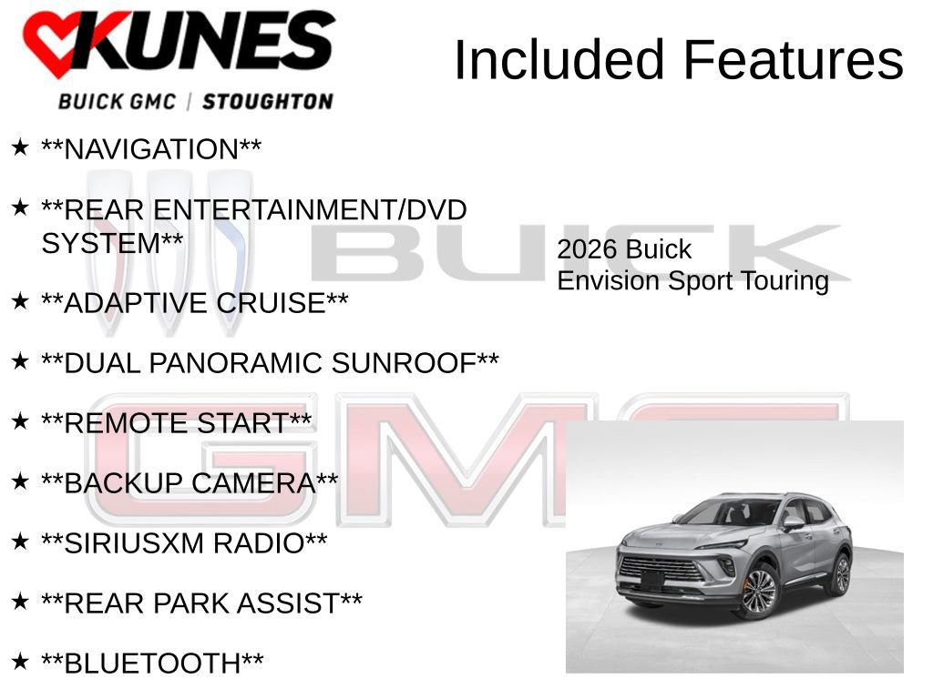 New 2026 Buick Envision Sport Touring image 2