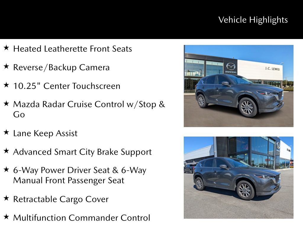 Certified 2025 MAZDA CX-5 AWD 2.5 S w/ Select Package image 33