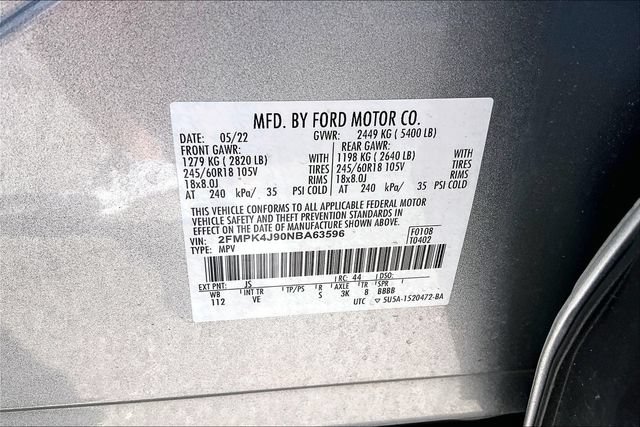 Used 2022 Ford Edge SEL w/ Convenience Package AWD/4WD image 27