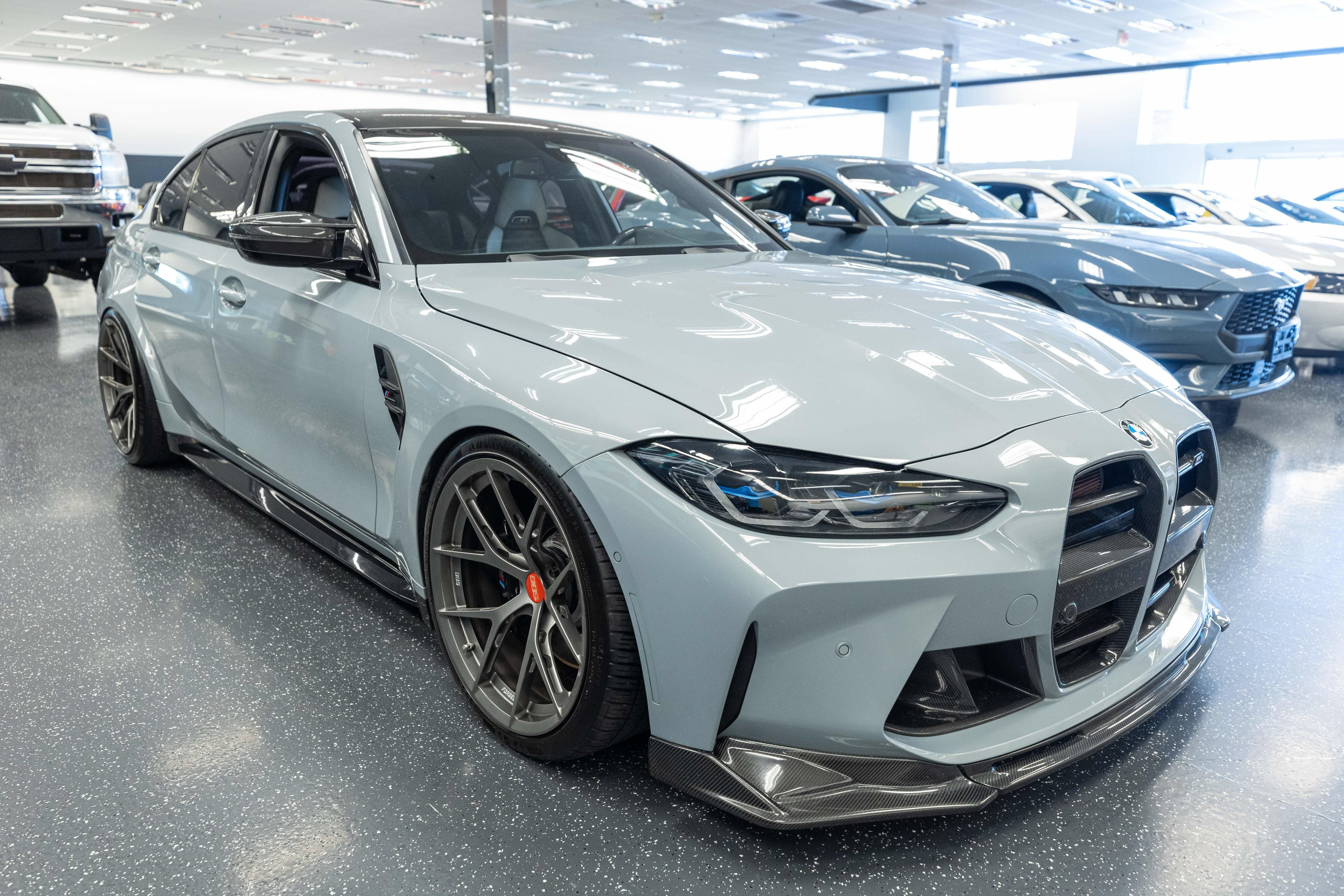 Used 2021 BMW M3 Competition w/ M Carbon Exterior Package RWD image 3