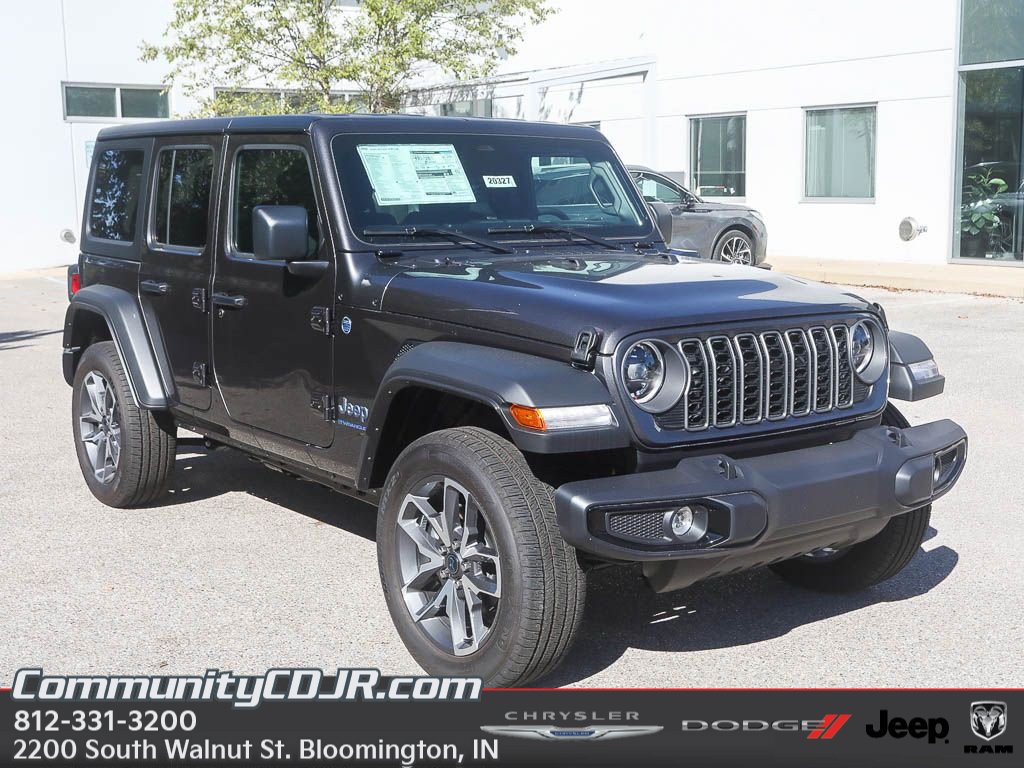 New 2025 Jeep Wrangler Unlimited Sport S 4xe w/ Convenience Group AWD/4WD image 1