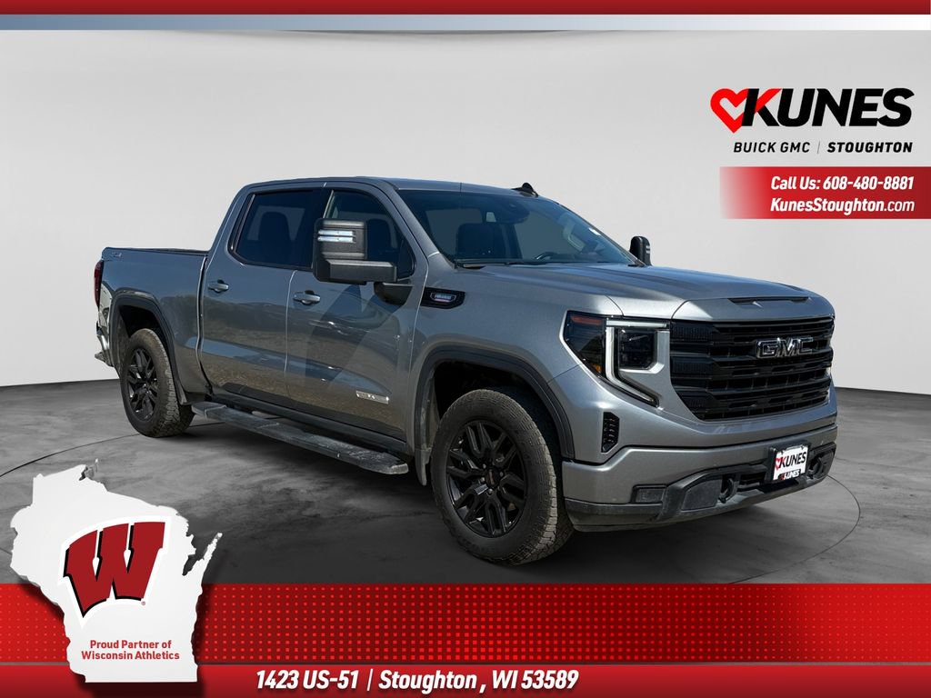 Used 2024 GMC Sierra 1500 Elevation w/ LPO, Elevation Black Package AWD/4WD image 1