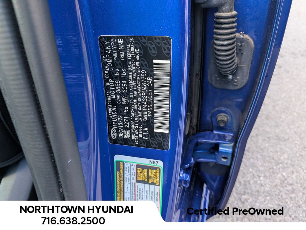 Certified 2023 Hyundai Elantra Limited image 39