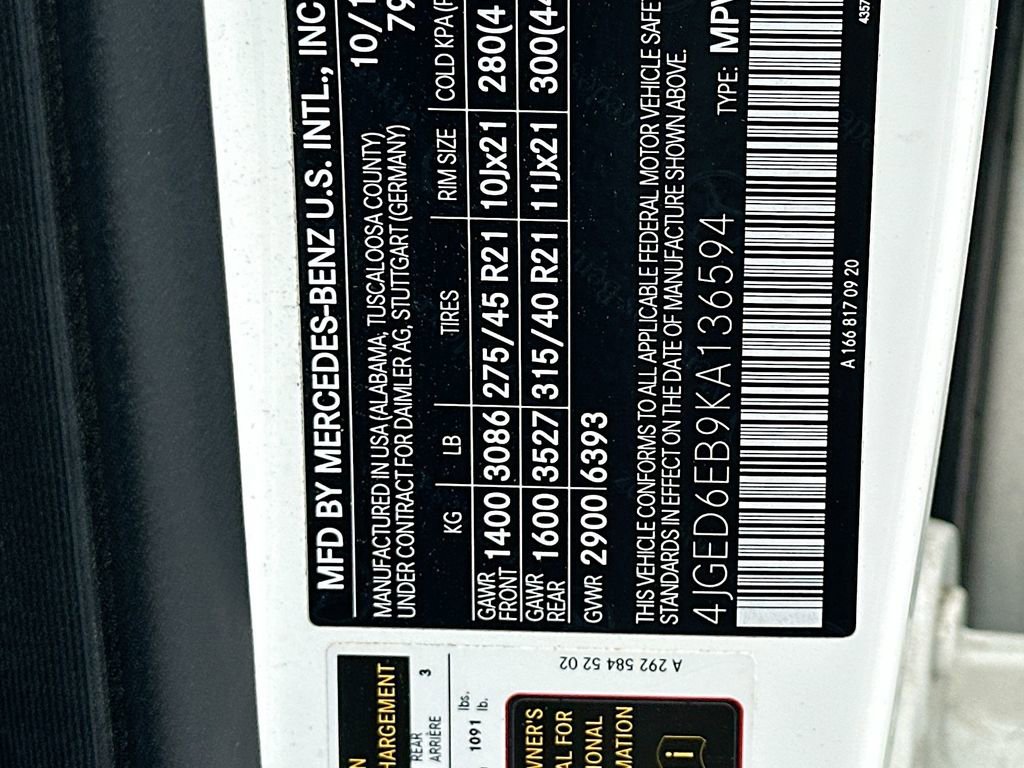 Used 2019 Mercedes-Benz GLE 43 AMG 4MATIC Coupe image 33